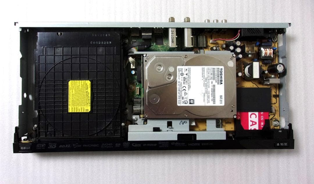 動作品/HDD2TB増量パナソニック ブルーレイレコーダーDMR-BWT520③
