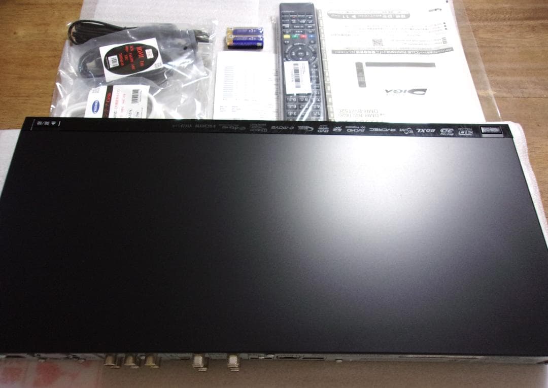 動作品/HDD2TB増量パナソニック ブルーレイレコーダーDMR-BWT520③