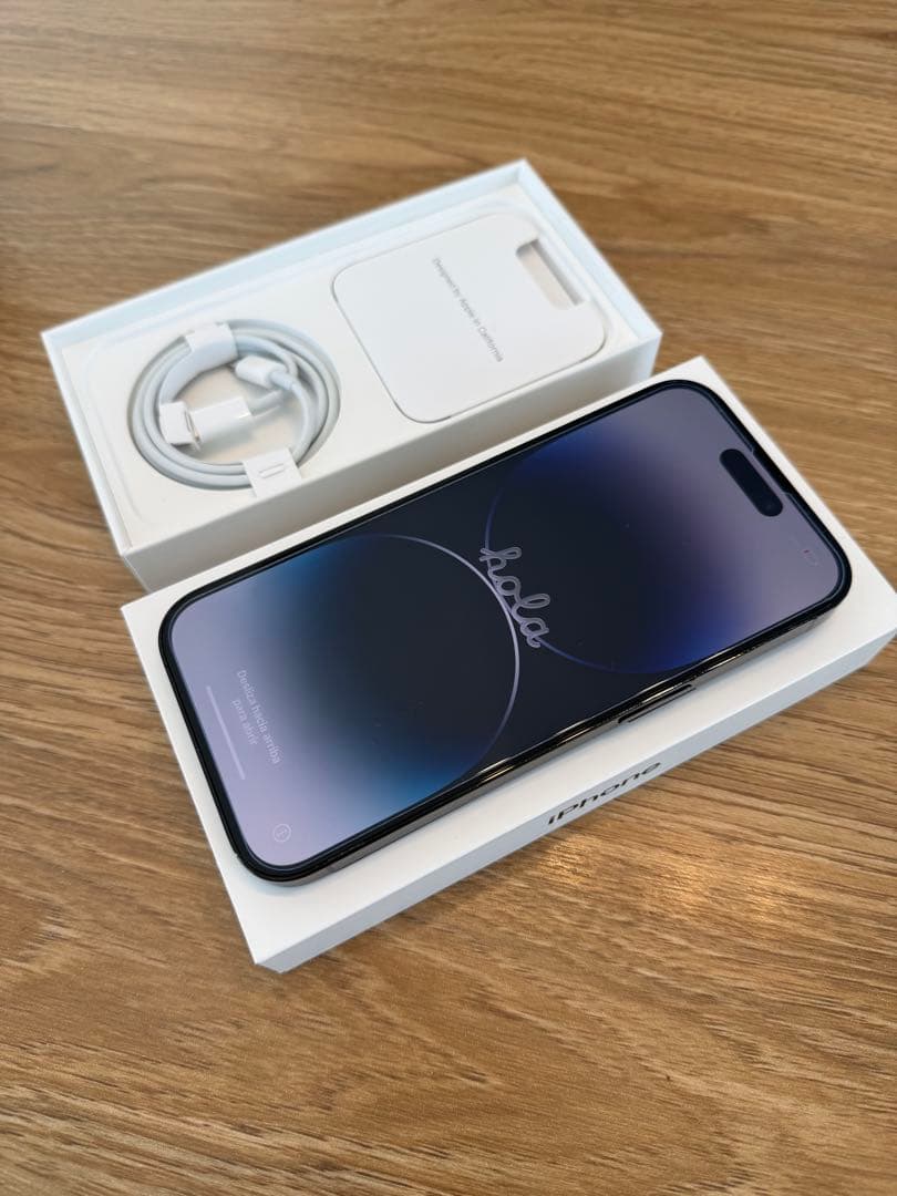 【香港版】iPhone14Pro スペースブラック256GB シャッター音なし
