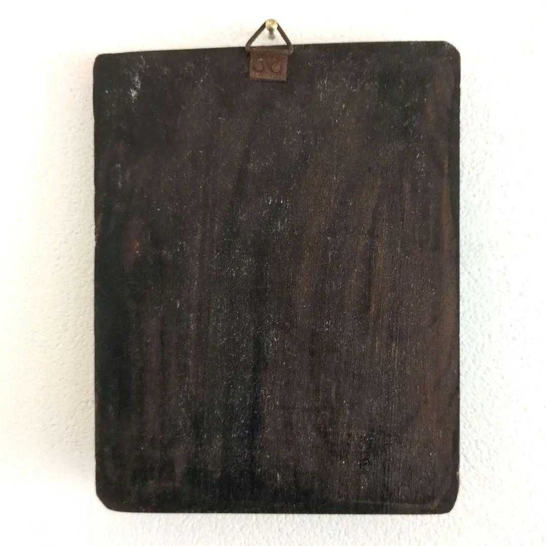 ロシア正教　イコン 聖ニコラウス肖像 宗教画 キリスト 中世　手描き　板絵