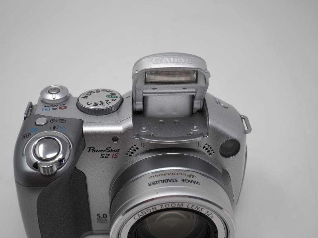 Canon キヤノン　PowerShot S2 IS　通電＆ズーム確認　電池式