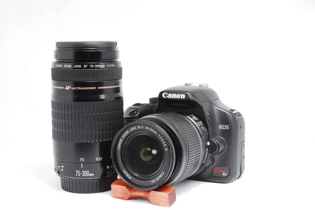 初心者オススメ⭐️Canon EOS kissX2 ダブルレンズセット