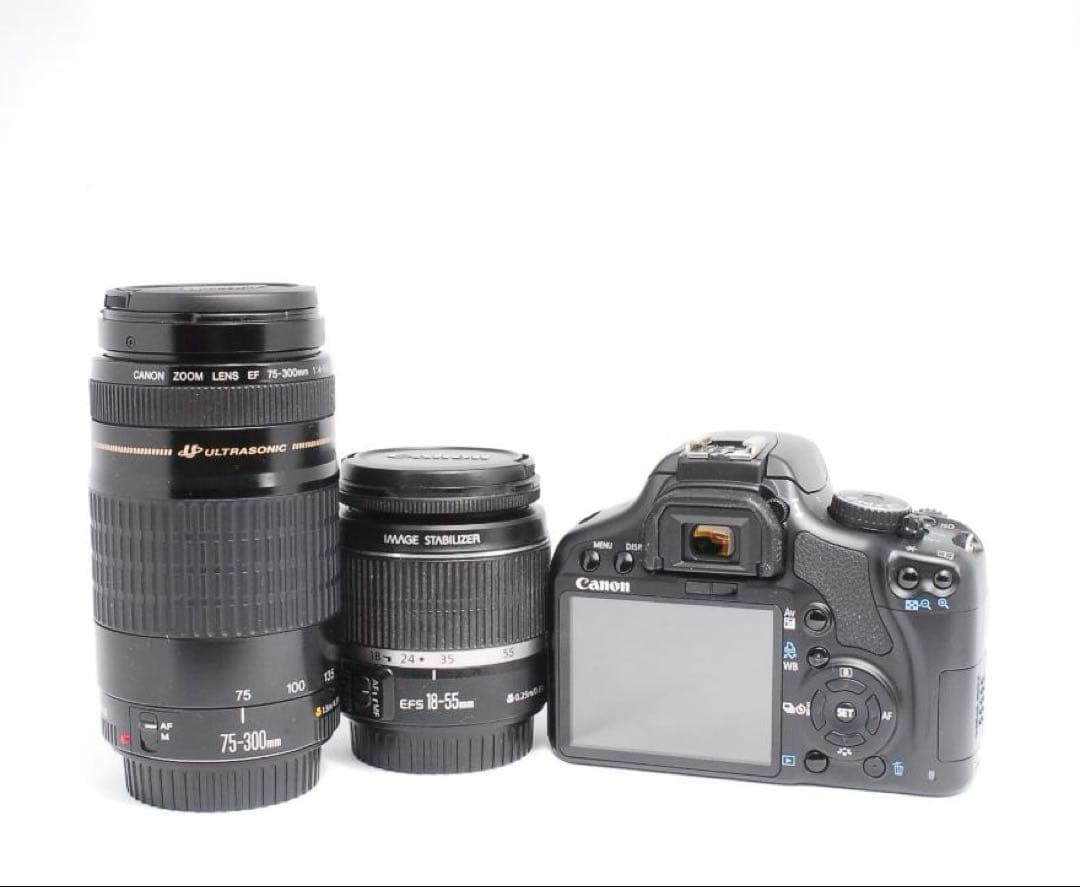 初心者オススメ⭐️Canon EOS kissX2 ダブルレンズセット