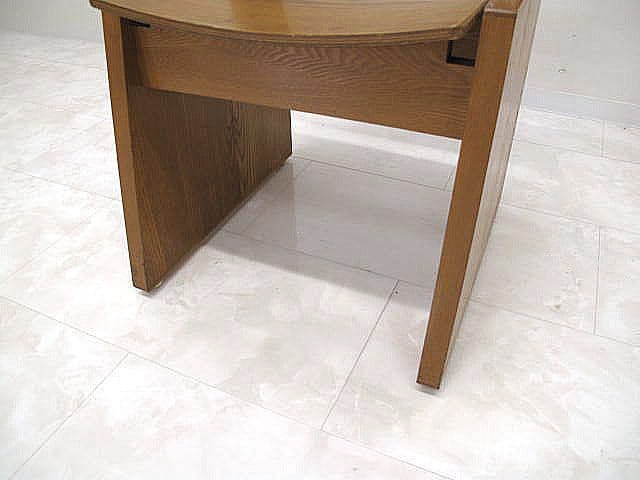 ヴィンテージ　キリスト教会使用 チャーチチェア 無垢材　カトリック　サイドチェア