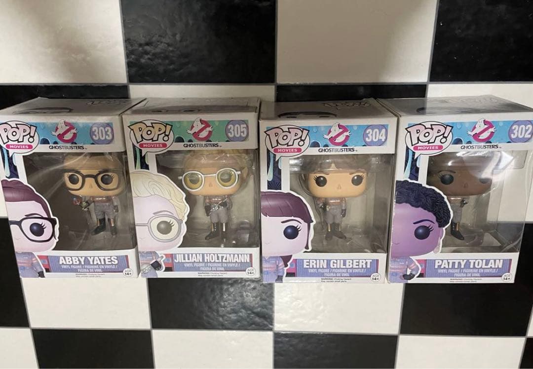 希少セット！FUNKO POP!ゴーストバスターズ2016　メイン4体セット