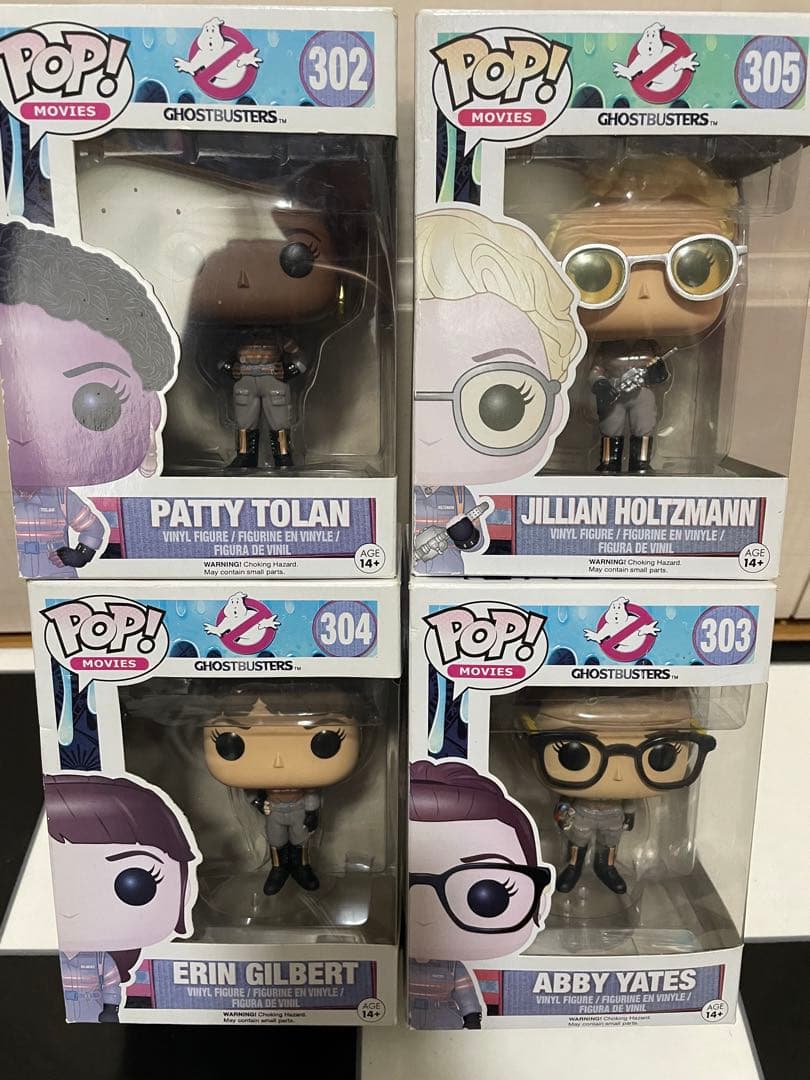 希少セット！FUNKO POP!ゴーストバスターズ2016　メイン4体セット