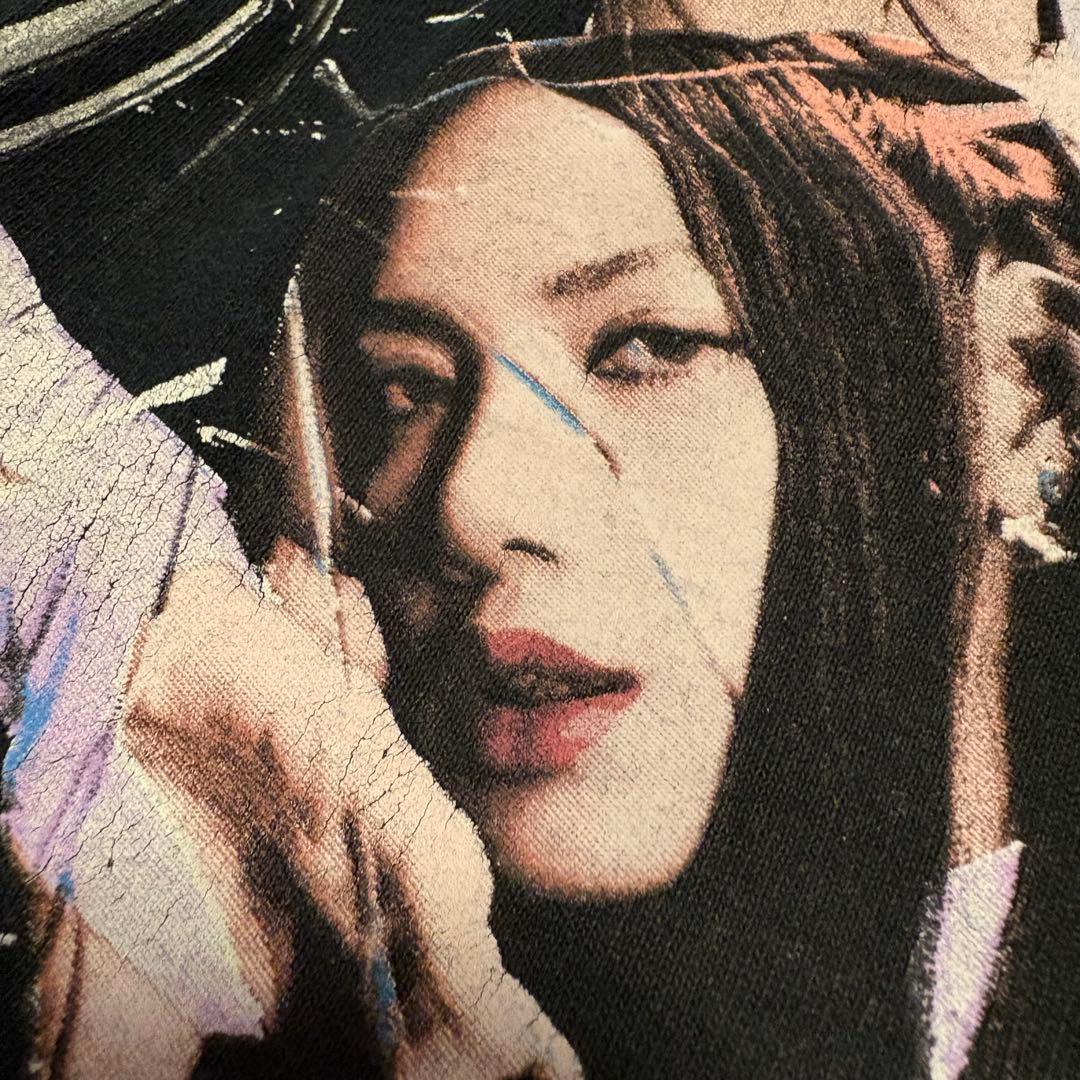 BLACK PINK PINK VENOM ラップT S/M