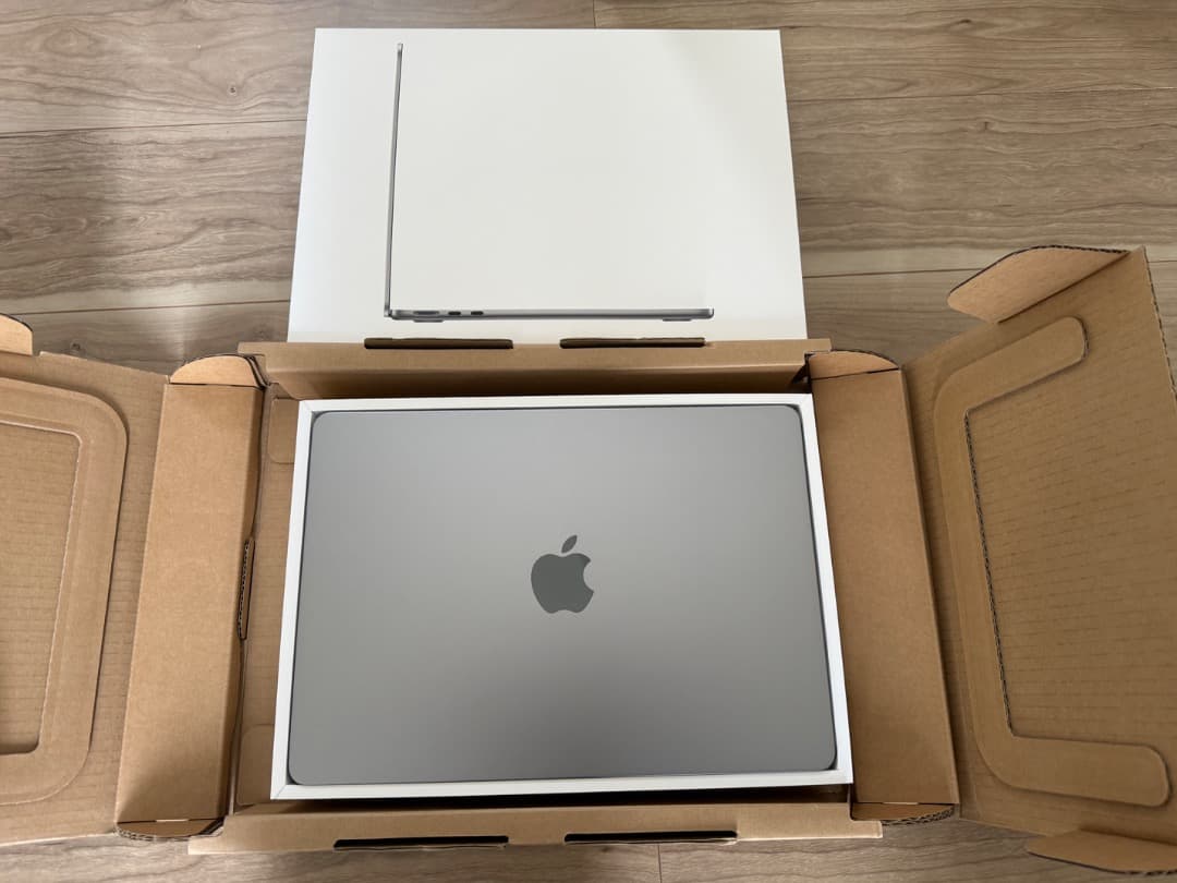 MacBook Air M3 24G 1T USキー AppleCare