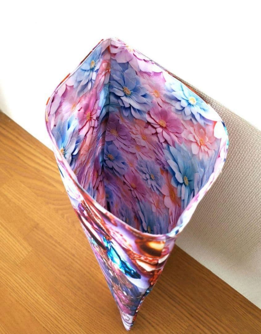 チャトラン様　　ご依頼品　かわいいパネル生地　ハンドメイド　巾着袋