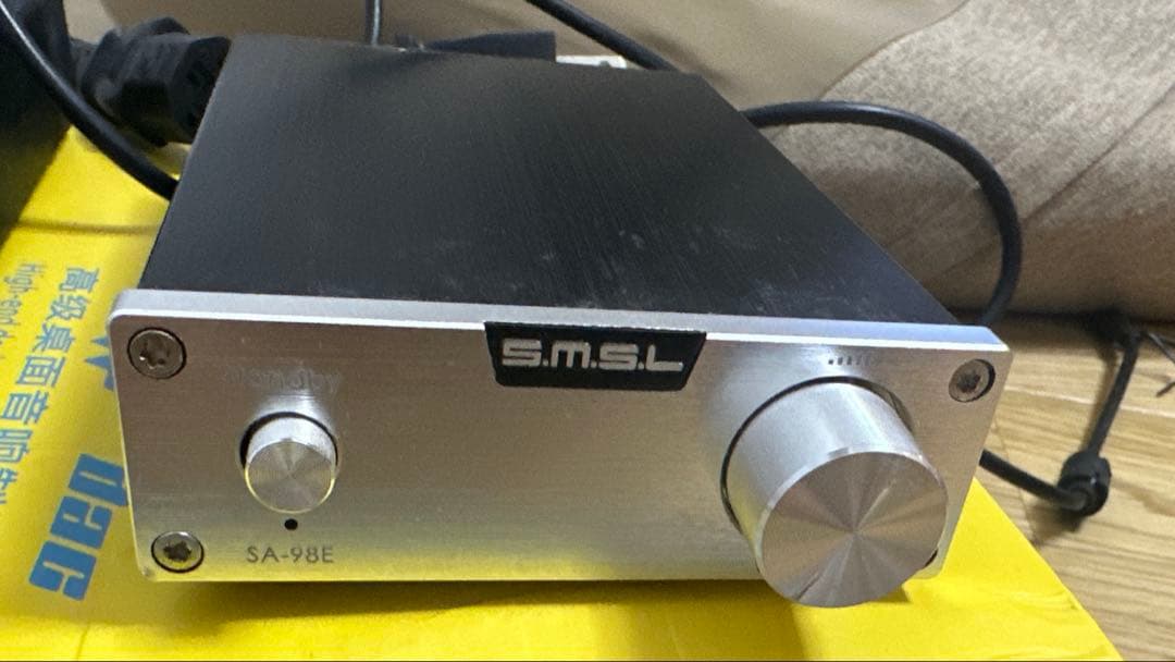 オーディオアンプ SA-98E SMSL 160w✖︎2