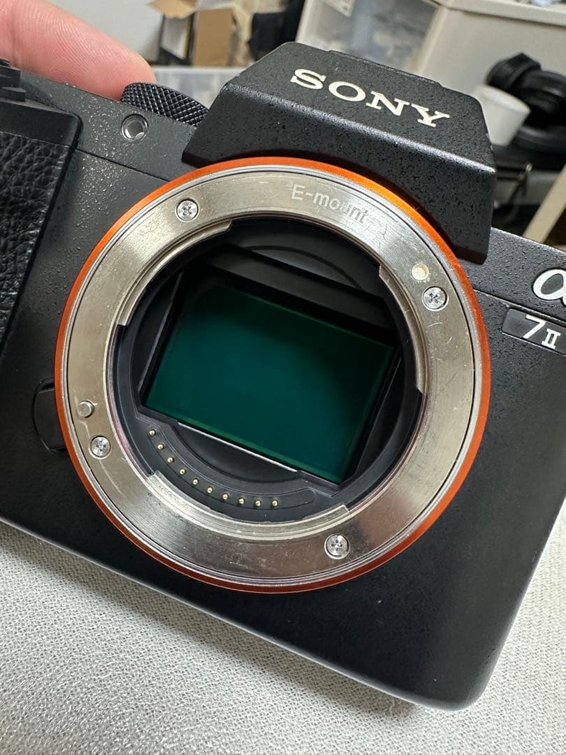 SONY α7 II ミラーレス一眼カメラ回数は21724回