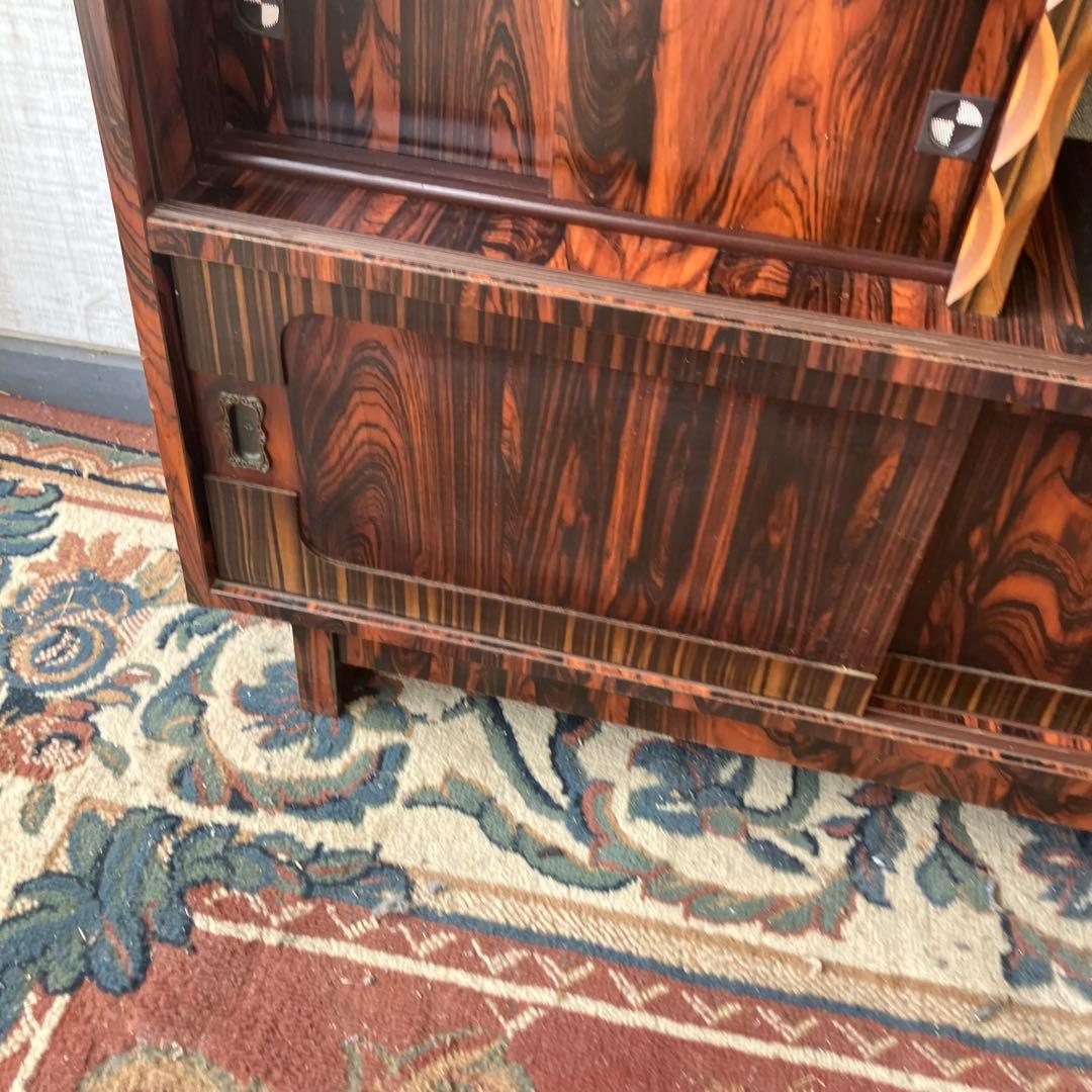 昭和レトロ ミッドセンチュリー 古家具 飾り棚 サイドボード ディスプレイラック