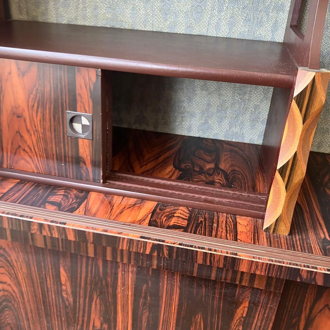 昭和レトロ ミッドセンチュリー 古家具 飾り棚 サイドボード ディスプレイラック