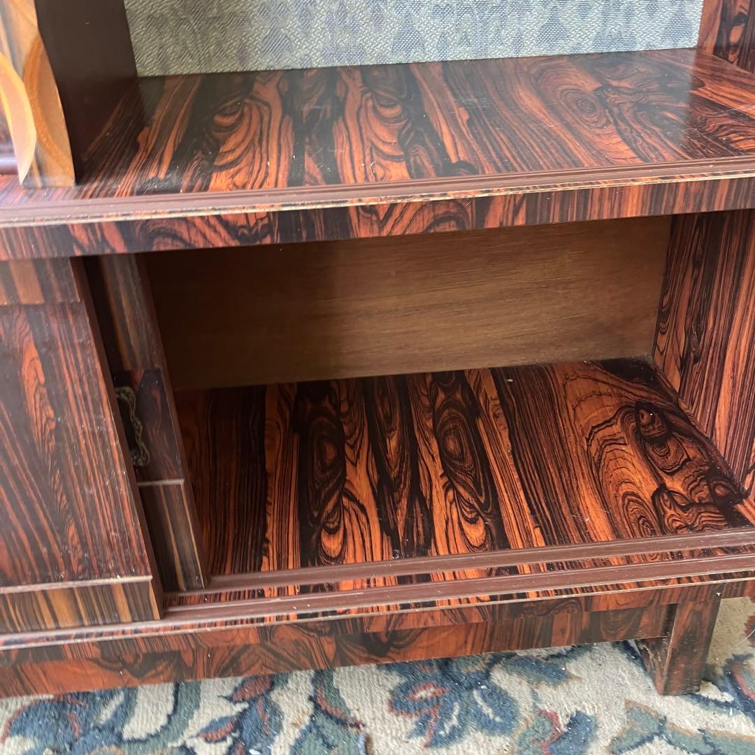 昭和レトロ ミッドセンチュリー 古家具 飾り棚 サイドボード ディスプレイラック