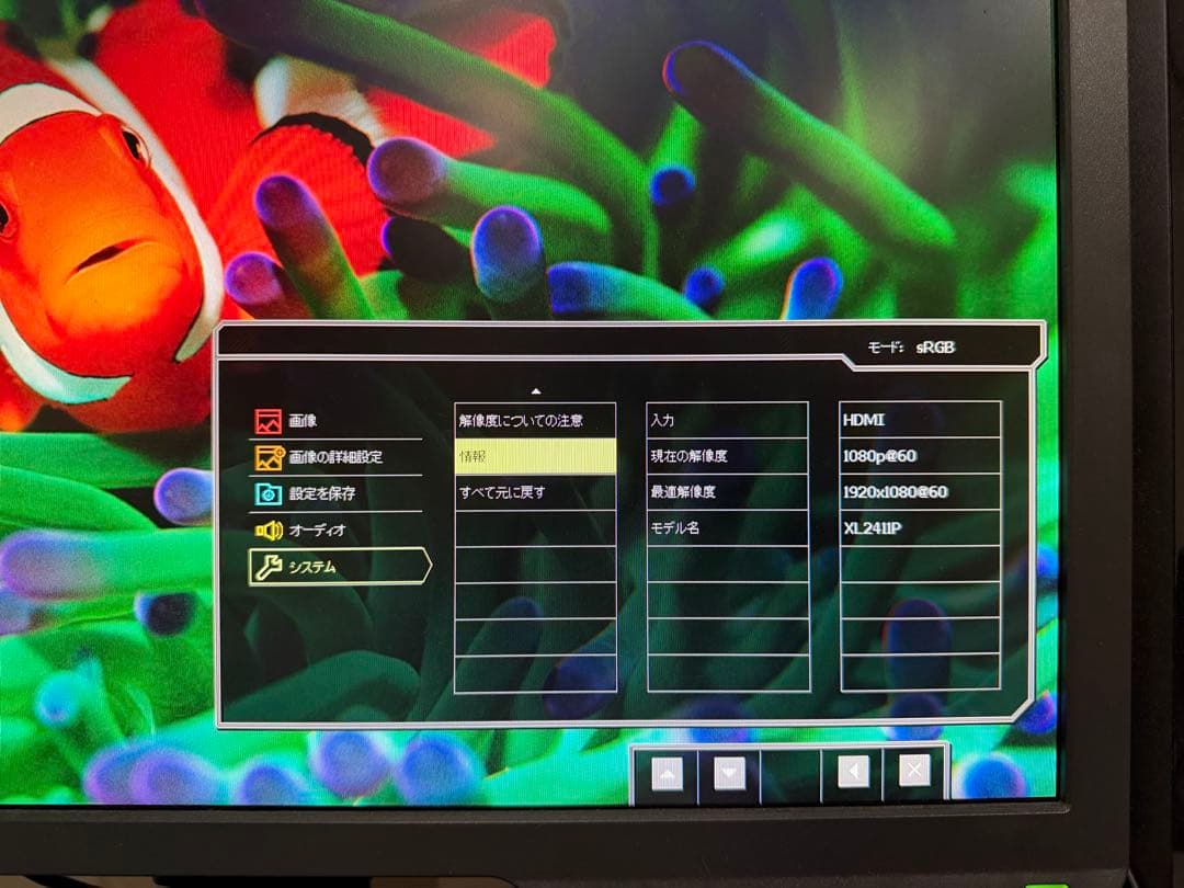 BenW XL2411P 美品