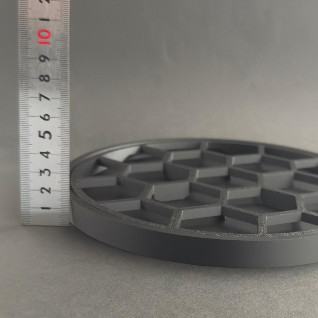 3Dプリンター鉢 3号相当 植木鉢 黒 『オブリーク』 作家鉢 通気性◎ アガベ