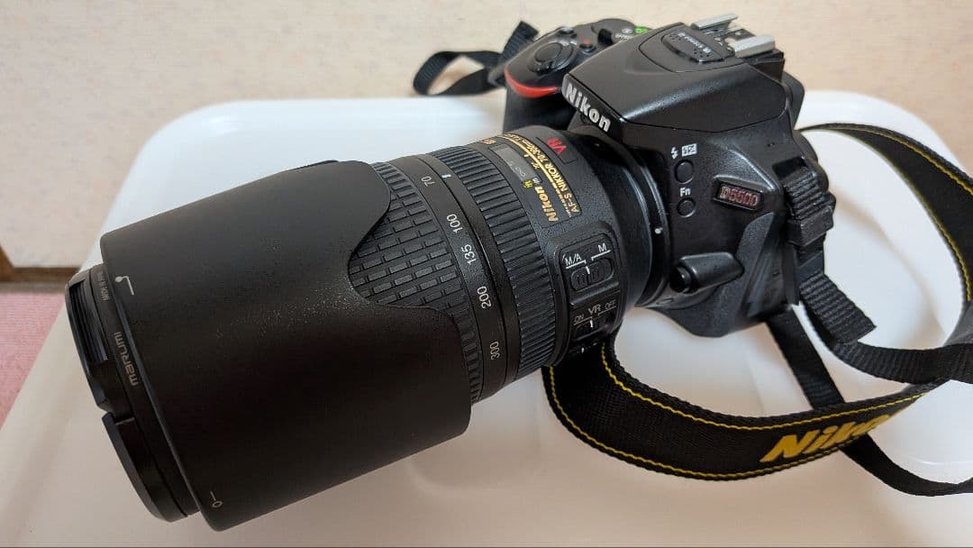 【くらは 即購入OKです】VR望遠レンズ付】Nikon　D5500/他…