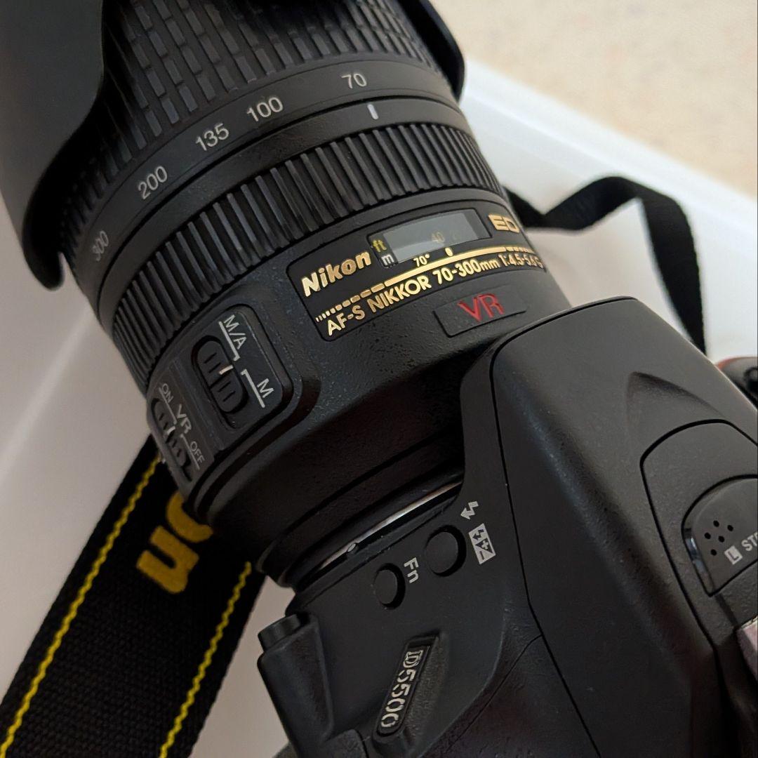 【くらは 即購入OKです】VR望遠レンズ付】Nikon　D5500/他…