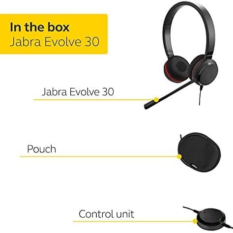 【未使用】Jabra Evolve ヘッドセット