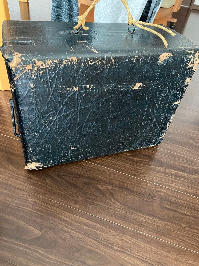 コロンビア　No.221 大型　ポータブル蓄音機　動作確認済み