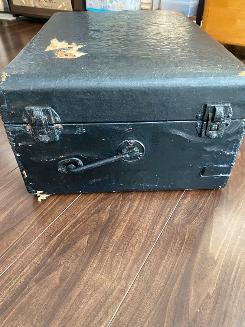 コロンビア　No.221 大型　ポータブル蓄音機　動作確認済み