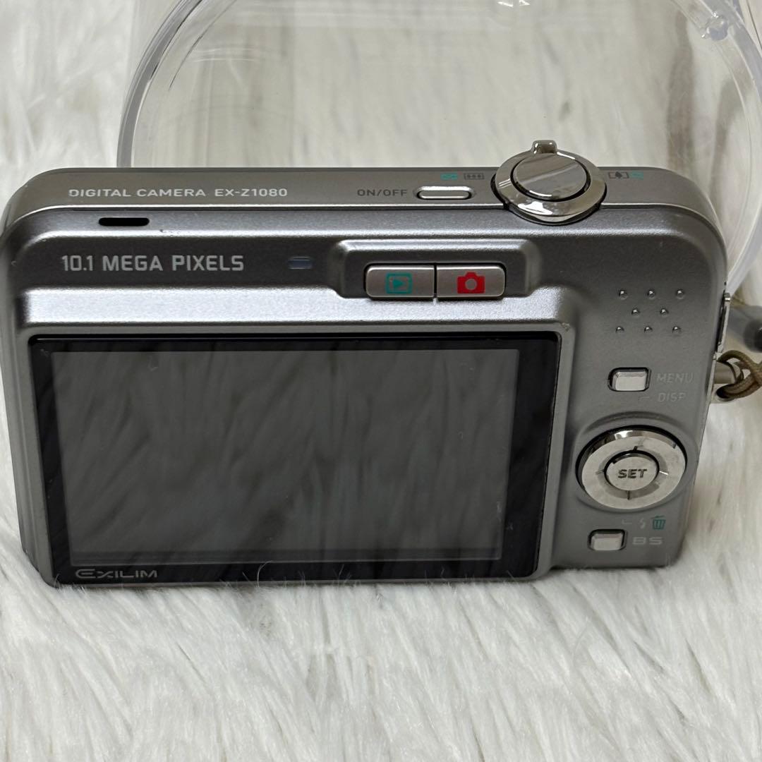CASIO カメラ　EX-Z1080 バッテリー　ブラック コンデジ　動作品
