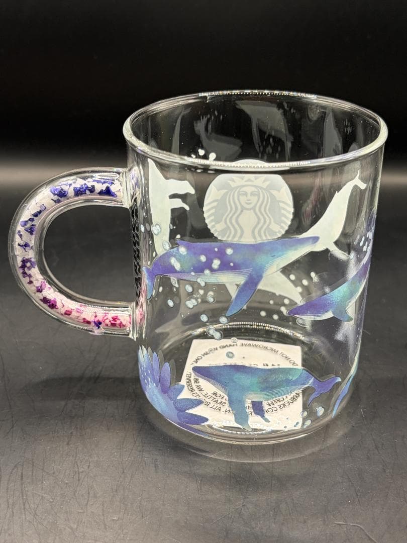 【新品/希少品】 スターバックス グラスマグ クジラ