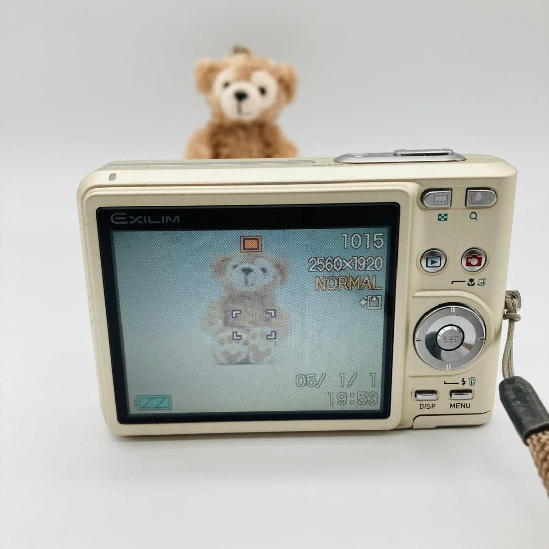 CASIO EXILIM EX-Z57 デジカメ 充電器 SDカード付き 稼働品
