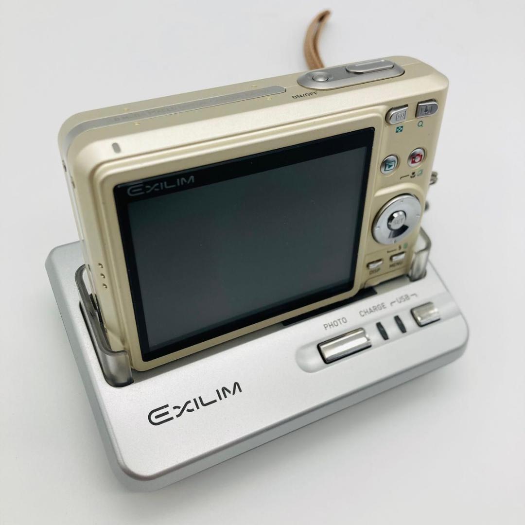 CASIO EXILIM EX-Z57 デジカメ 充電器 SDカード付き 稼働品