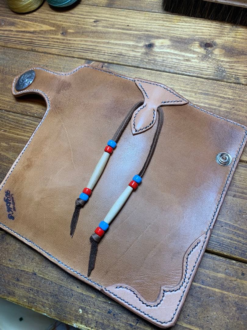 栃木leather ロングウォレット