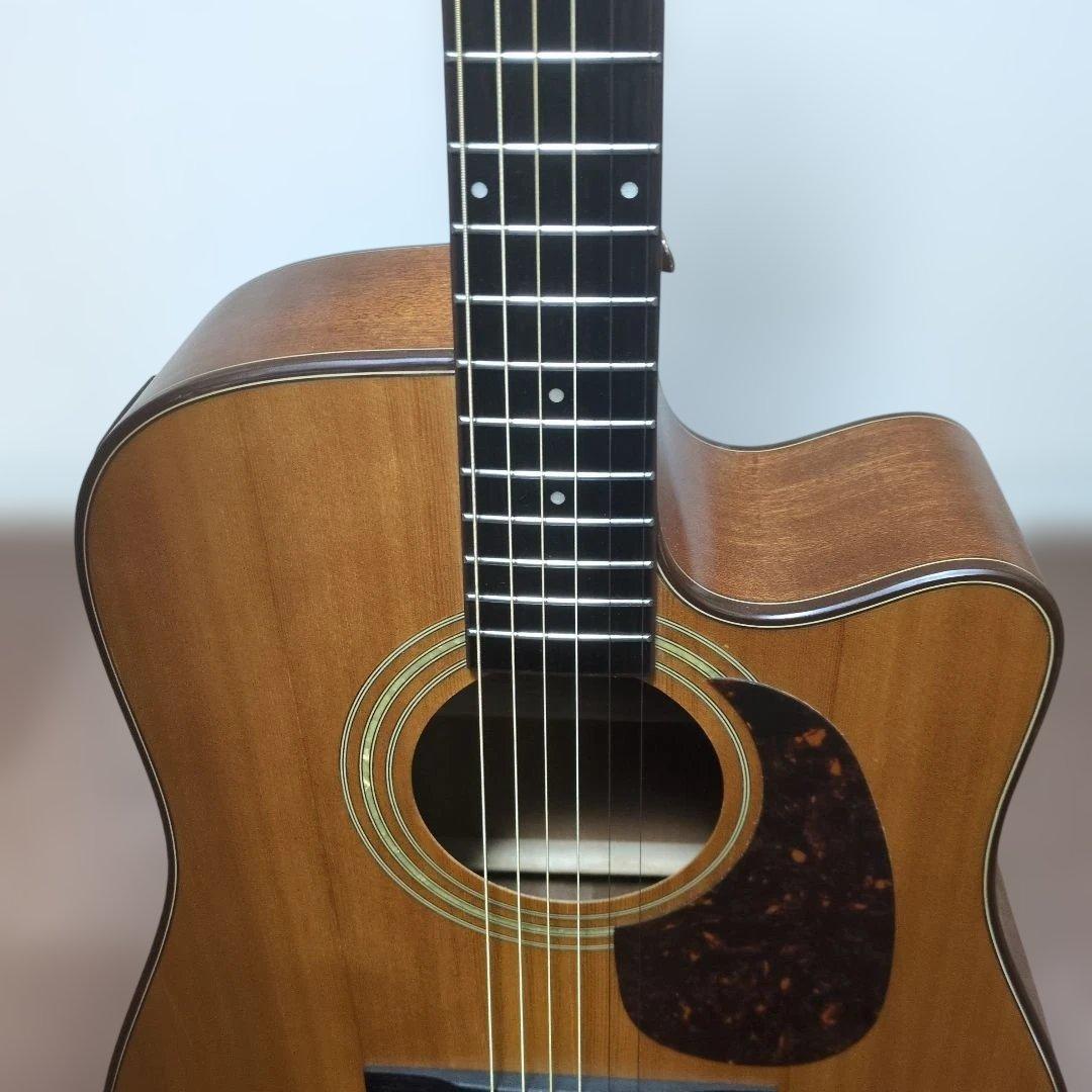 TYMA HDC-100 エレアコ アコースティックギター トップ単板
