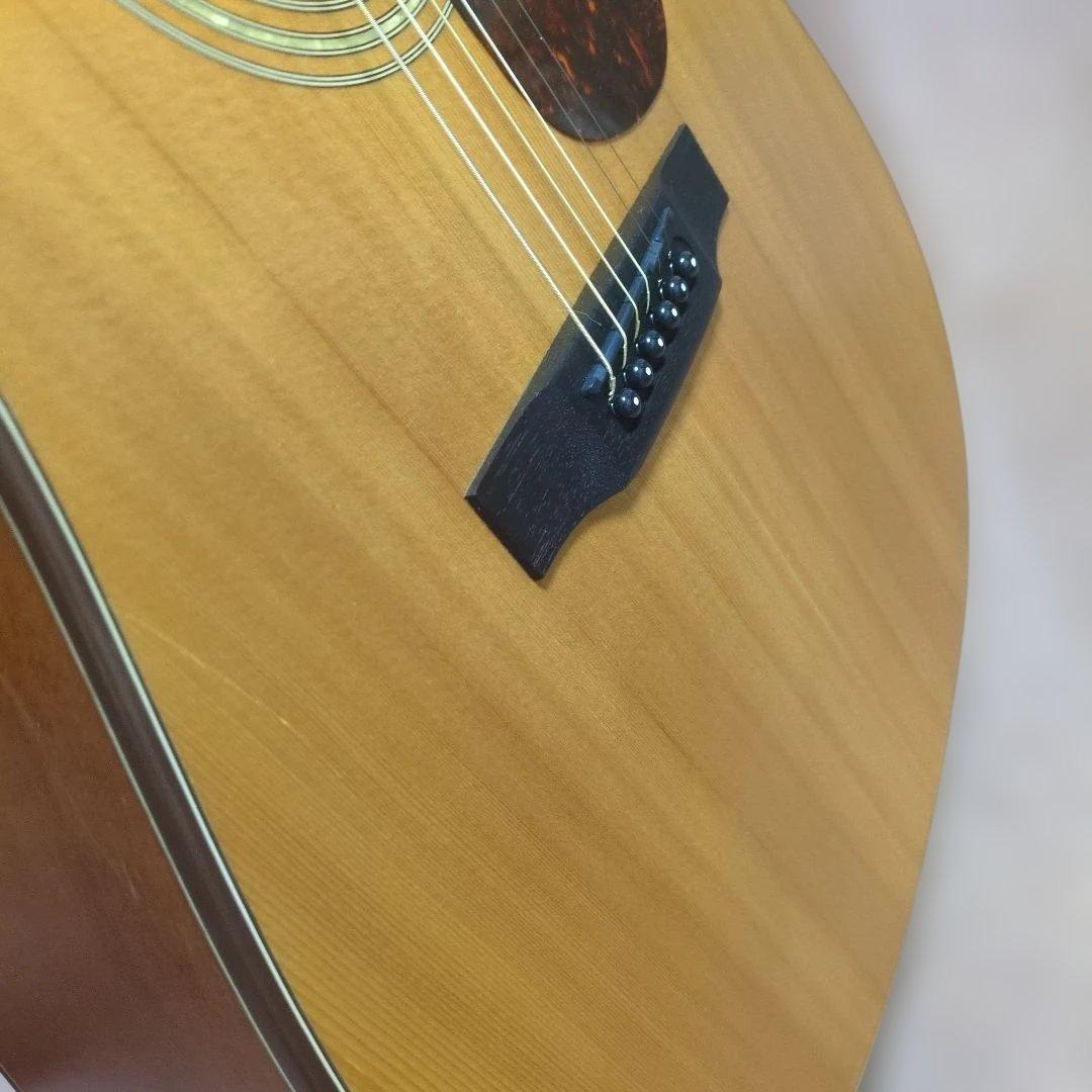 TYMA HDC-100 エレアコ アコースティックギター トップ単板