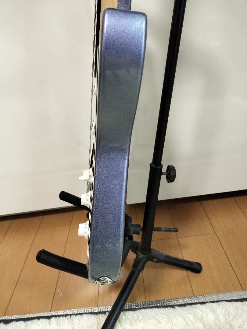 プレイテック エレキギター メタリックブルー HSS 22フレット