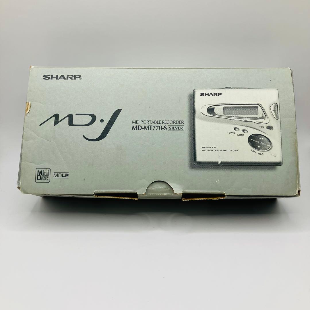 SHARP MD-MT770 ポータブルMDレコーダー