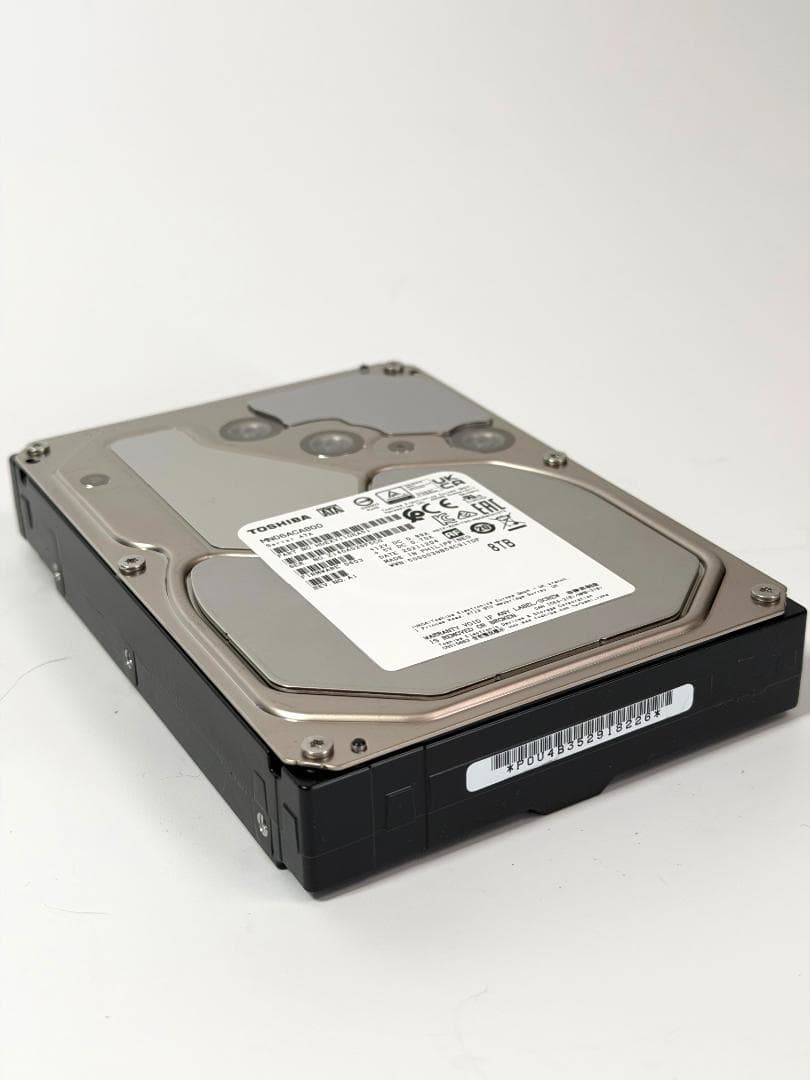 内蔵型ハードディスクドライブ TOSHIBA MN06ACA800 8TB HDD