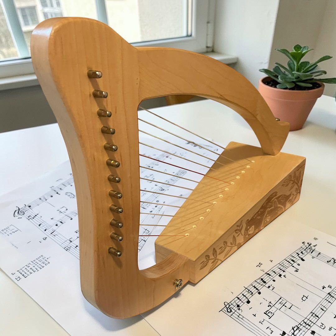 ベイビーハープ ミニハープ 12弦 Beary Harpy 日本未発売？ クマ