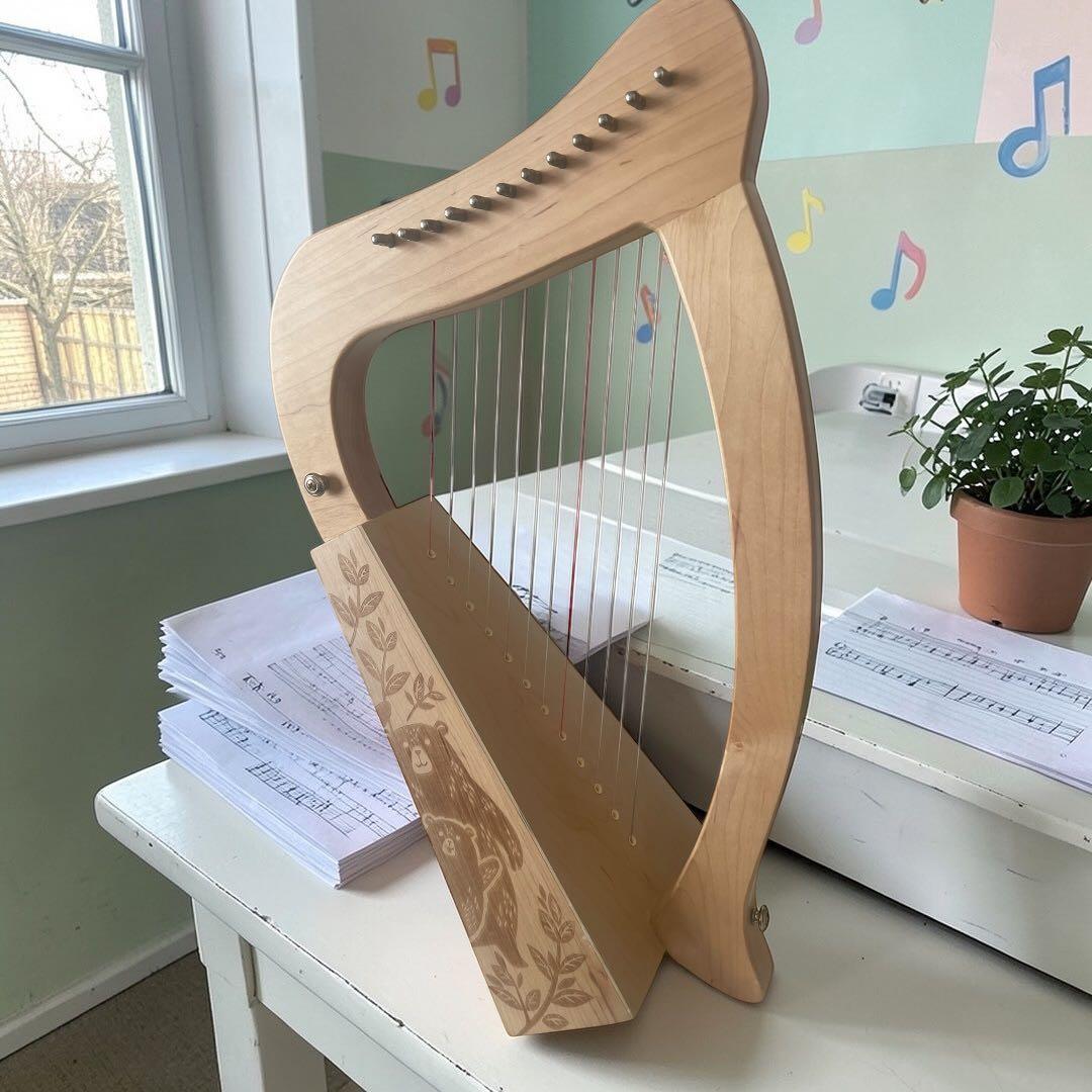 ベイビーハープ ミニハープ 12弦 Beary Harpy 日本未発売？ クマ