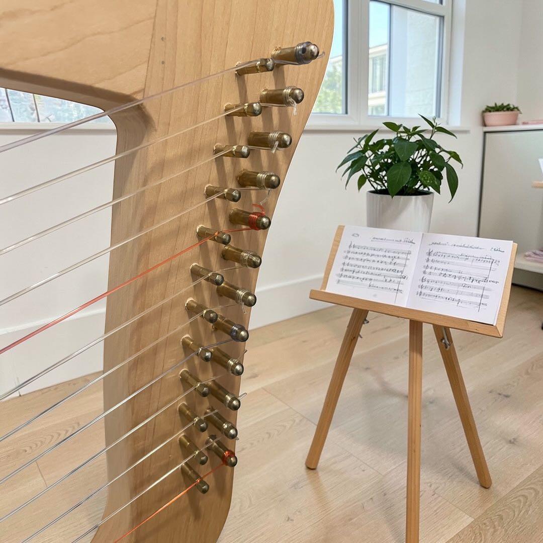 ベイビーハープ ミニハープ 12弦 Beary Harpy 日本未発売？ クマ