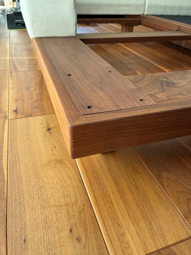 ②マスターウォール　デニッシュソファ　ウォールナット　ワンアームカウチ