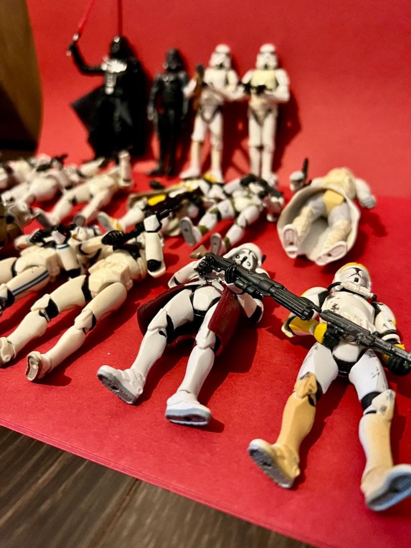 STARWARS ベーシックフィギュア　トルーパー祭り１７体　※ベイダー卿も一緒