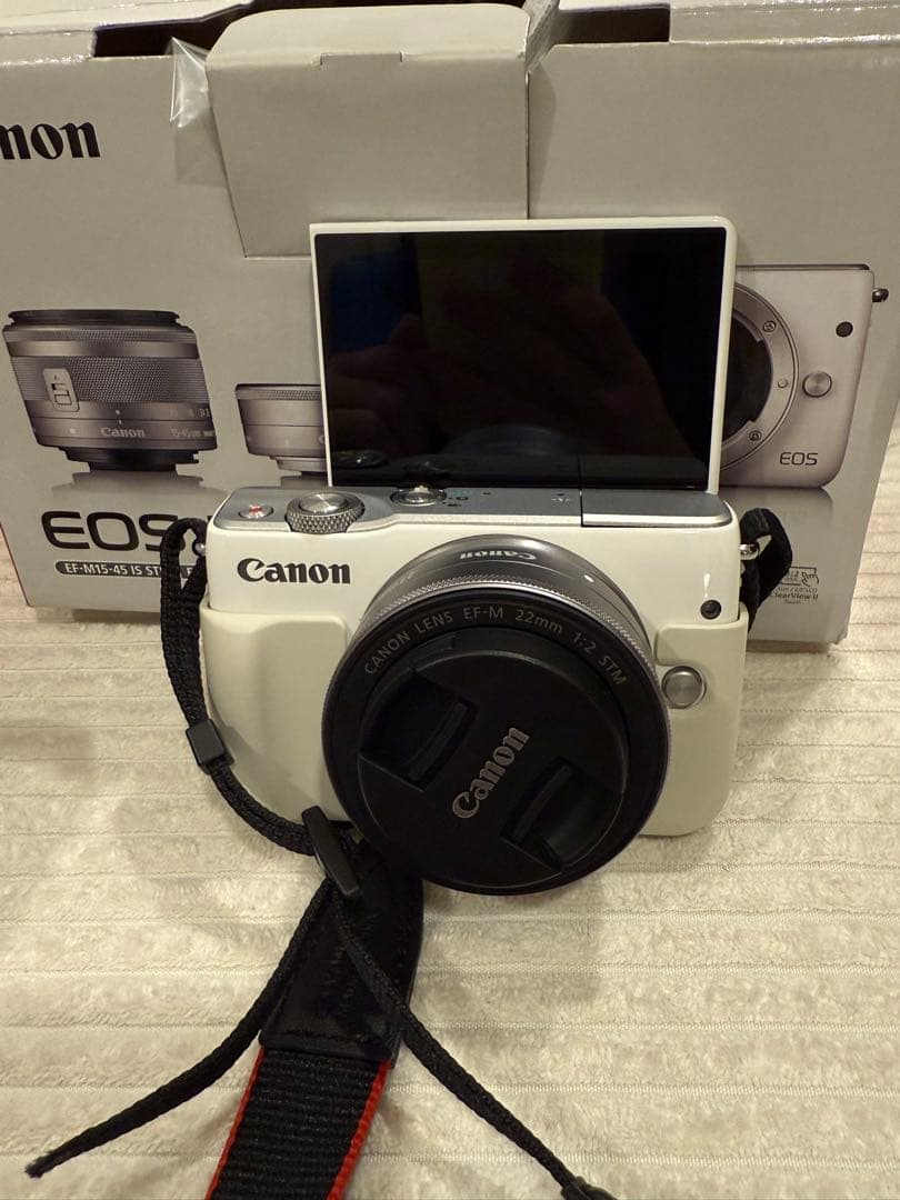 Canon EOS M10 ホワイト レンズセット