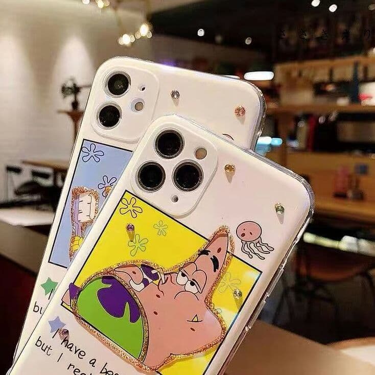 12mini SpongeBobiPhone11pro携帯電話ケースe