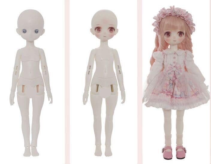F79 BJD 1/6 ドール本体 Tiny　球体関節人形 ハンドメイド