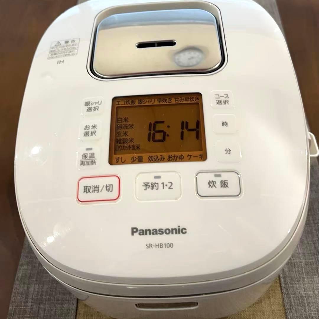 Panasonic IHジャー炊飯器 SR-HB100 ダイヤモンドハードコート