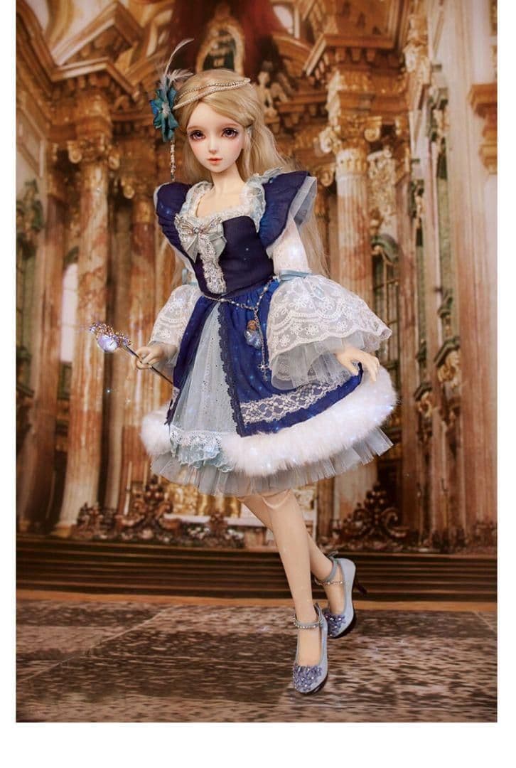 WG16 BJD　1/3 ドール 衣装 ロリタ 洋服　ワンピース ハンドメイ