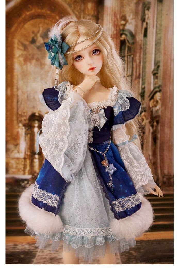 WG16 BJD　1/3 ドール 衣装 ロリタ 洋服　ワンピース ハンドメイ