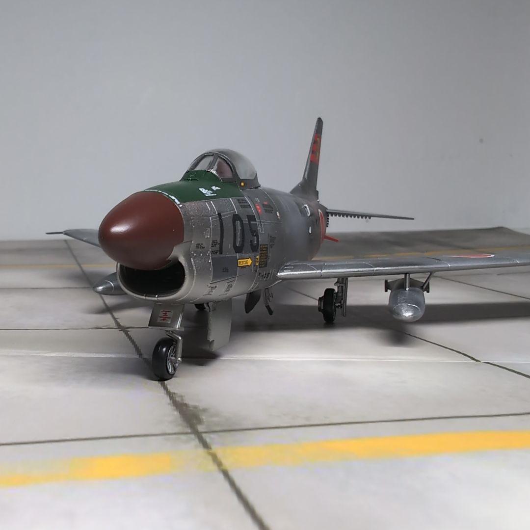 ハセガワ　F-86Dセイバードッグ　航空自衛隊　完成品　1/72