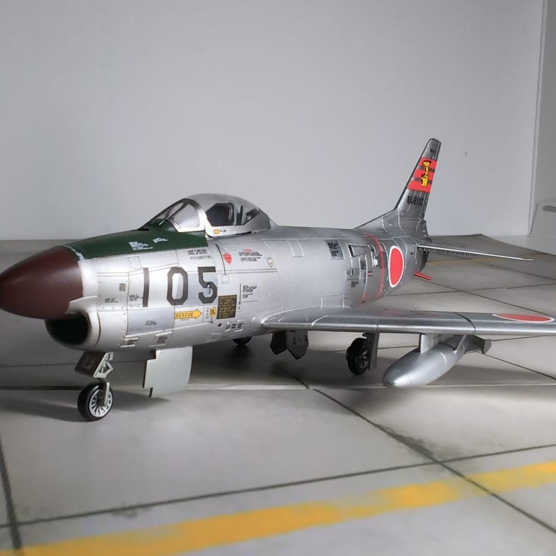 ハセガワ　F-86Dセイバードッグ　航空自衛隊　完成品　1/72