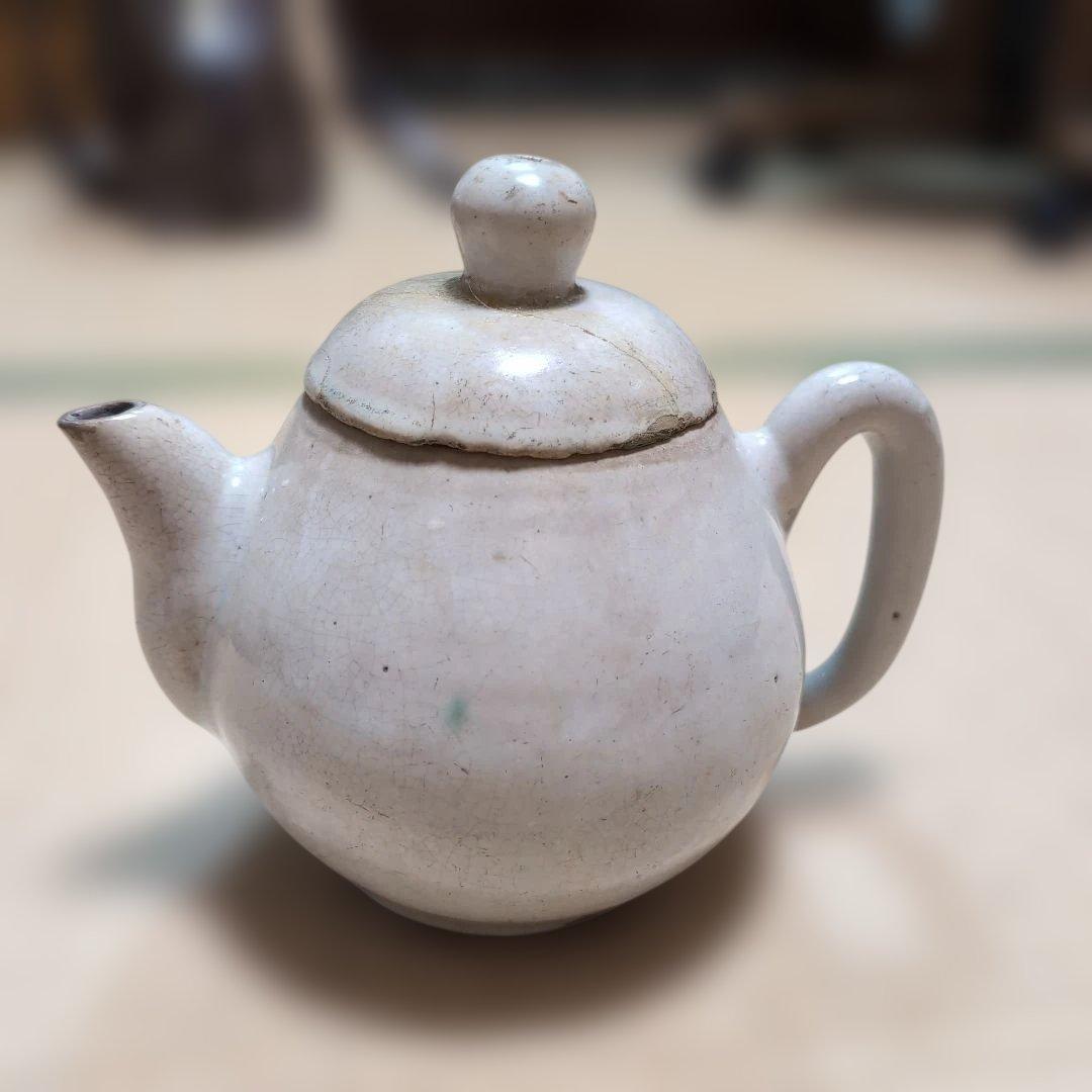 【骨董品】中国古代　唐　白磁水注