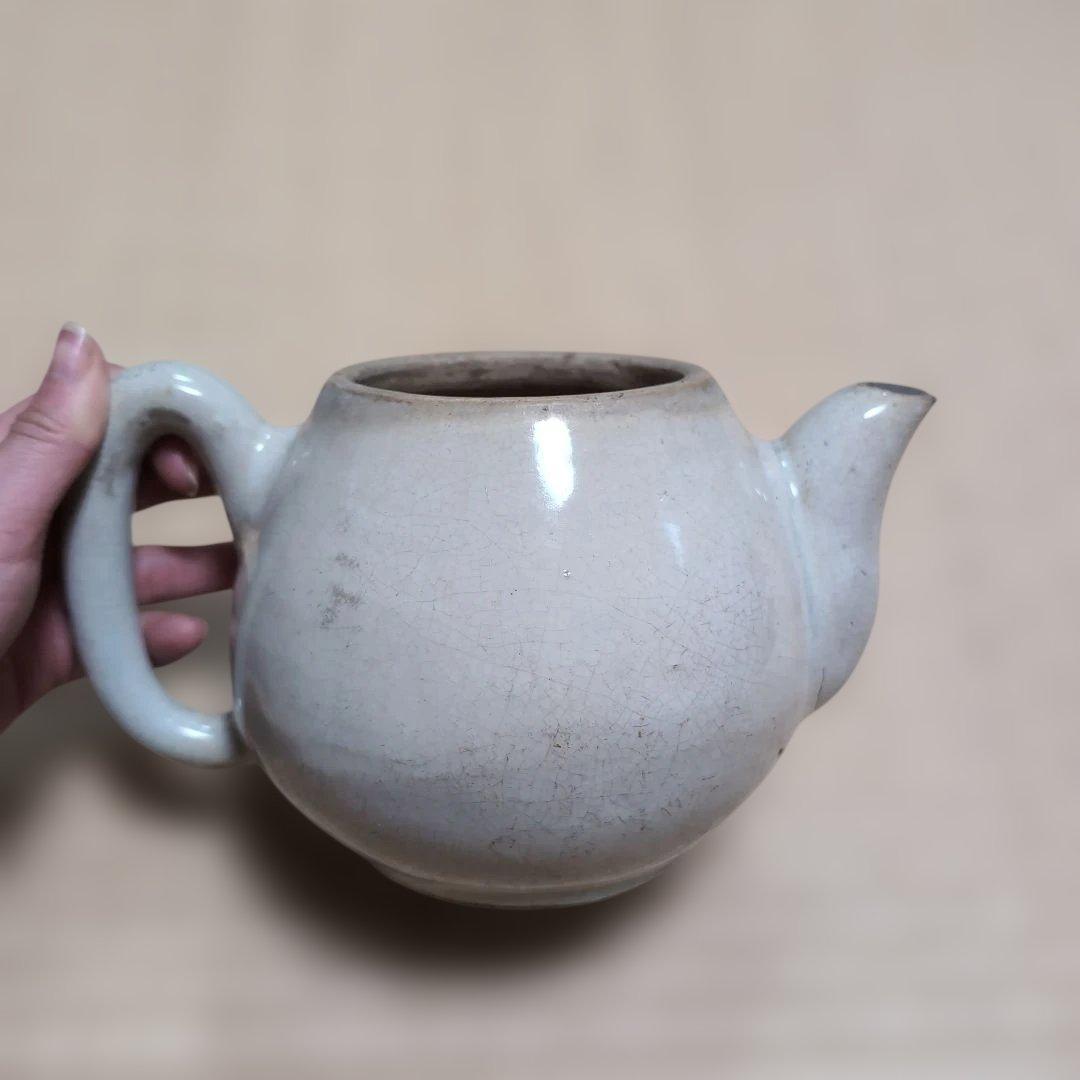 【骨董品】中国古代　唐　白磁水注